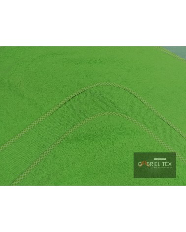 Kiwizöld  kétoldalas frottír takaró