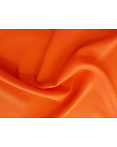 Strong orange panama fabric