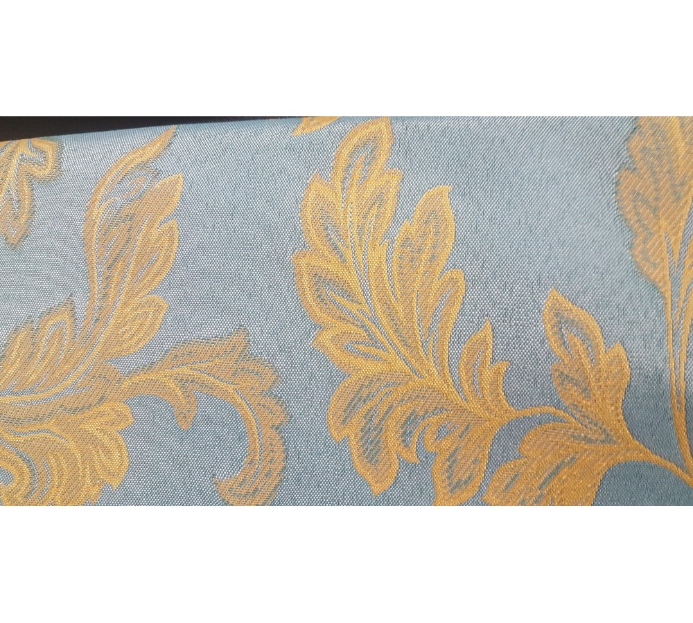 Blue figured textile