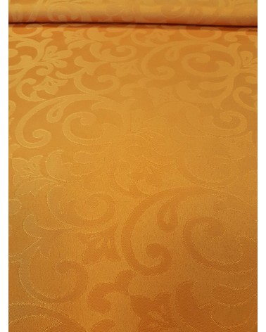 Narancssárga , ferdepánntal szegett teflonos terítő 280x140 cm